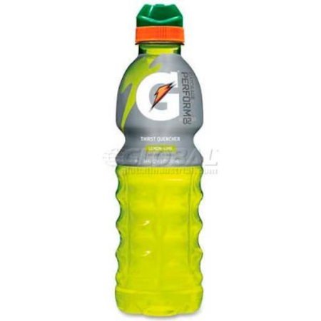 QUAKER FOODS Gatorade® Thirst Quencher Sports Drink, Lemon Lime, 24 oz., 24/Carton QKR24120